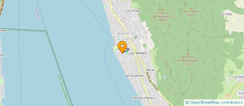 localisation de l'entreprise MARCO  VEYRIER-DU-LAC