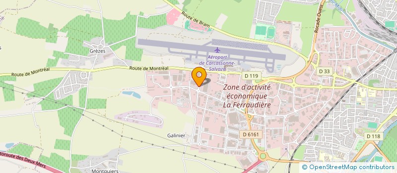 localisation de l'entreprise MARCO à CARCASSONNE