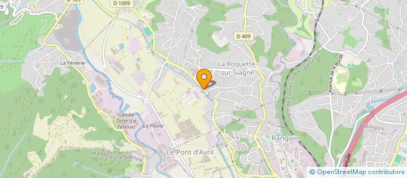 localisation de l'entreprise MARCO à LA ROQUETTE-SUR-SIAGNE
