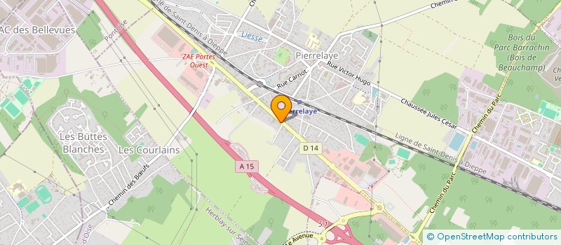 localisation de l'entreprise MARCO à PIERRELAYE