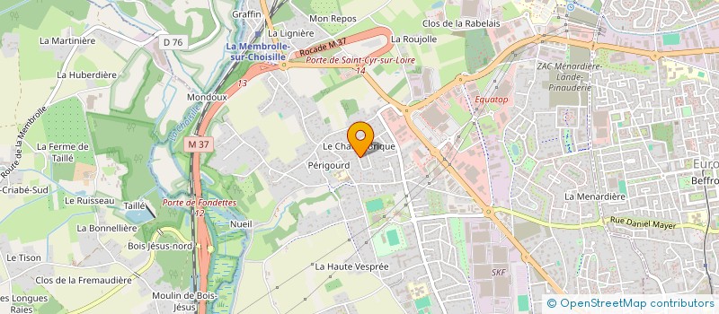 localisation de l'entreprise MARCO  SAINT-CYR-SUR-LOIRE
