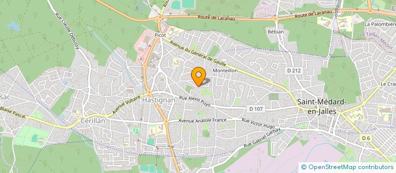 localisation de l'entreprise MARCO HERMON  SAINT-MEDARD-EN-JALLES