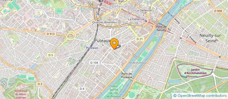 localisation de l'entreprise MARCO POLO à PUTEAUX