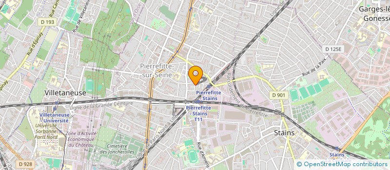 localisation de l'entreprise MARCO POLO à PIERREFITTE-SUR-SEINE