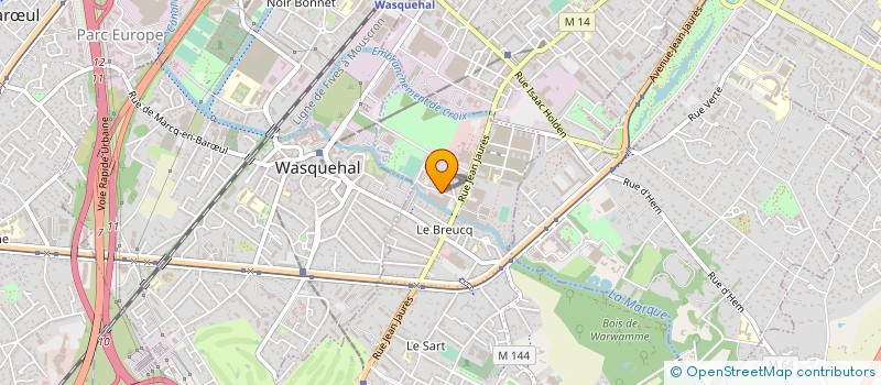 localisation de l'entreprise MARCO POLO à WAMBRECHIES