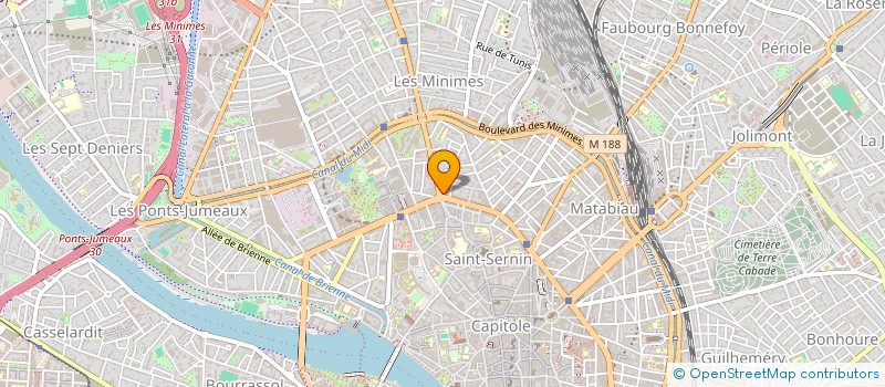 localisation de l'entreprise MARCO POLO à TOULOUSE