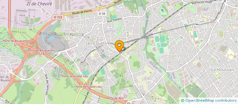 localisation de l'entreprise MARCO POLO à BOUGUENAIS