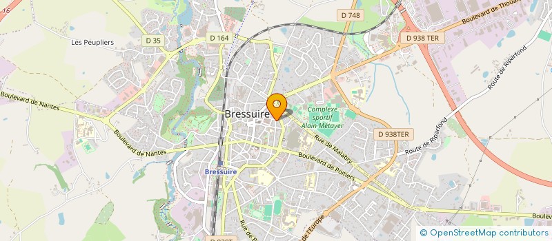 localisation de l'entreprise MARCO POLO  BRESSUIRE