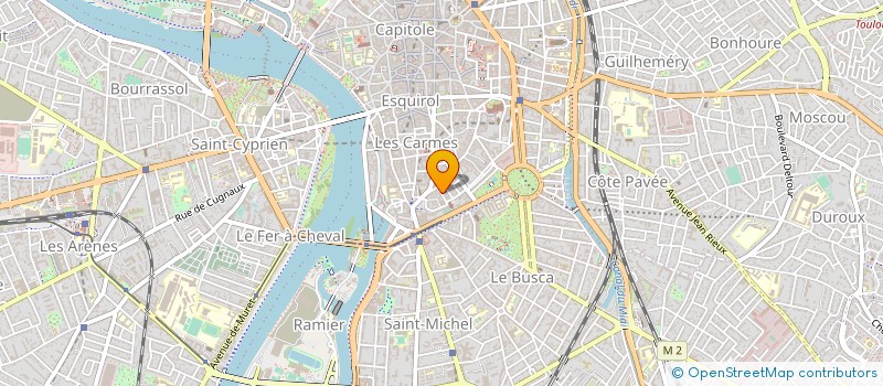 localisation de l'entreprise MARCO POLO MEDIA à TOULOUSE