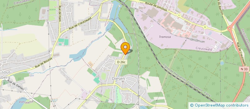 localisation de l'entreprise MARCO TAXI  DIESEN