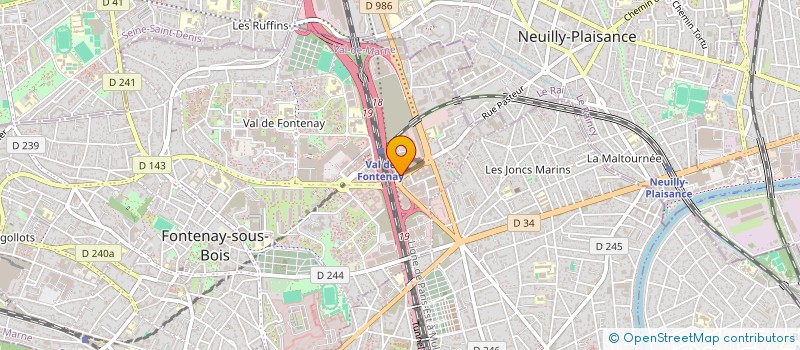 localisation de l'entreprise MARCO TBR à FONTENAY-SOUS-BOIS