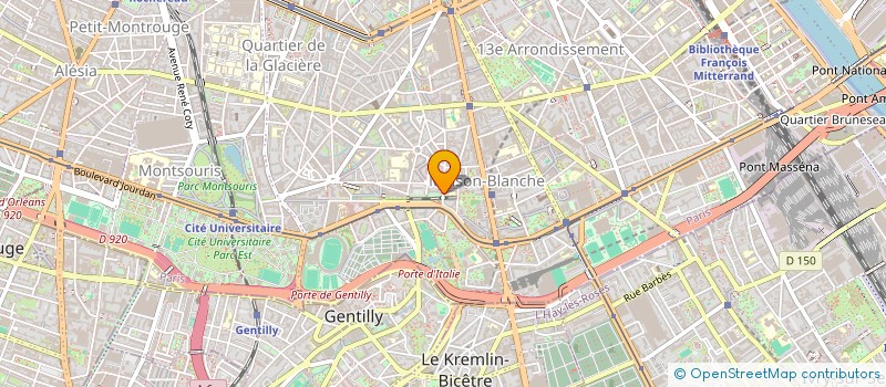 localisation de l'entreprise MARCODECO  PARIS