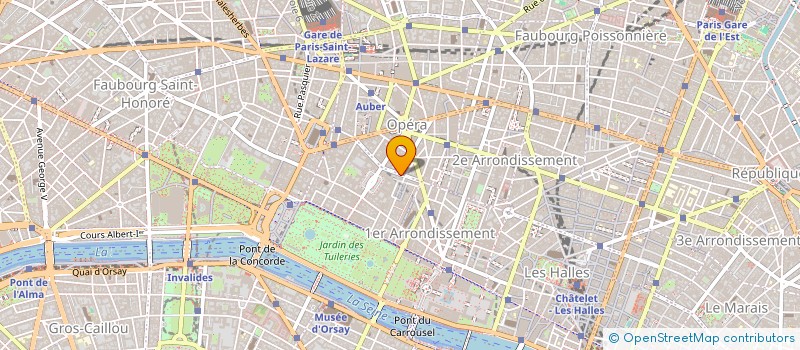 localisation de l'entreprise MARCODIS COMMERCE TEXTILE à PARIS