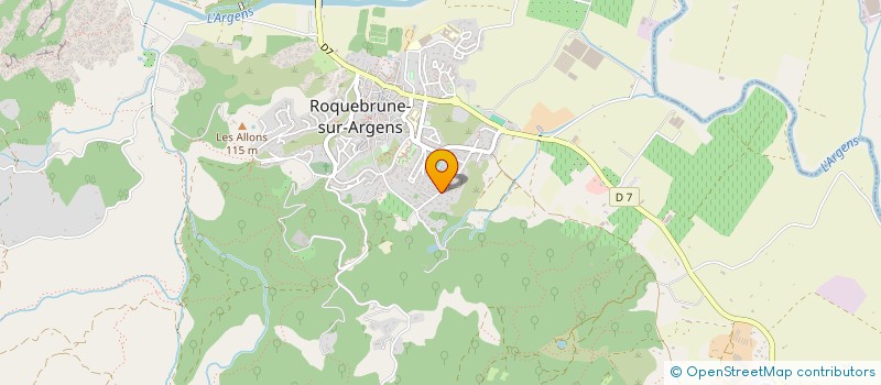 localisation de l'entreprise MARCOHP à ROQUEBRUNE-SUR-ARGENS