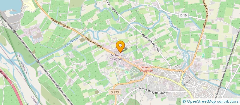 localisation de l'entreprise MARCOL  CAVAILLON