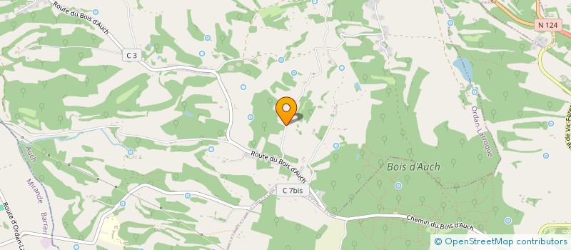 localisation de l'entreprise MARCOL  ORDAN-LARROQUE