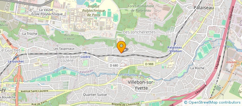 localisation de l'entreprise MARCOLINO à PALAISEAU