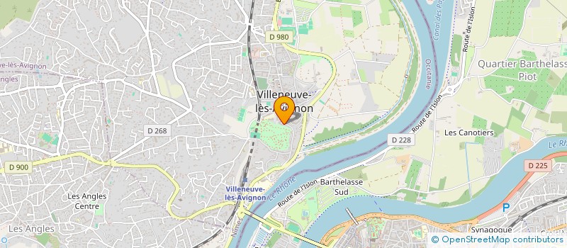 localisation de l'entreprise MARCOLOLO  VILLENEUVE-LES-AVIGNON