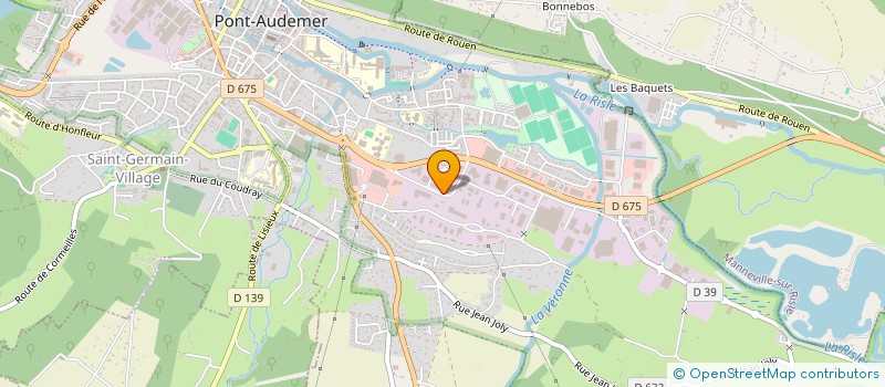 localisation de l'entreprise MARCOLOR à PONT-AUDEMER