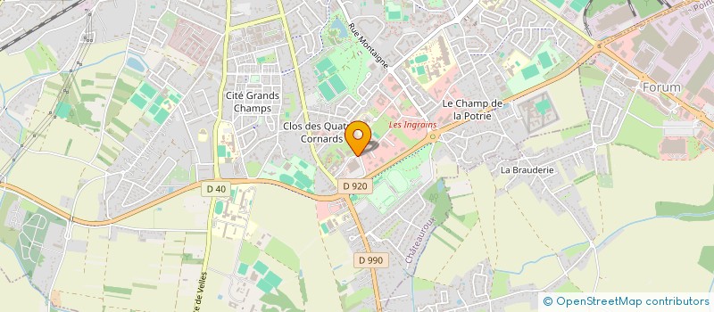 localisation de l'entreprise MARCOM à CHATEAUROUX