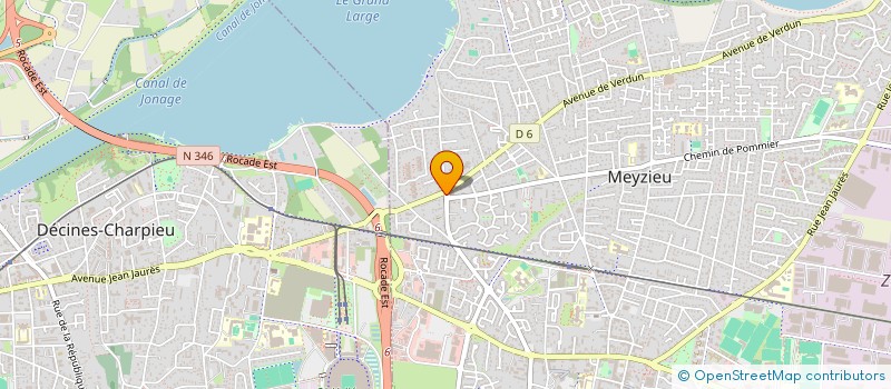 localisation de l'entreprise MARCOMEL à MEYZIEU