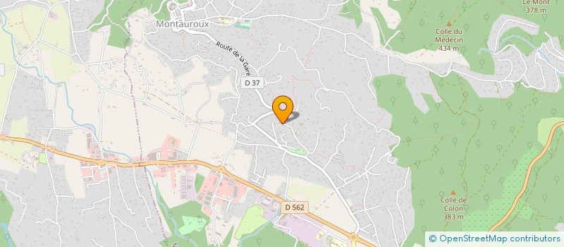 localisation de l'entreprise MARCOMTE  MONTAUROUX