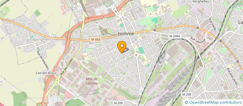 localisation de l'entreprise MARCON à LILLE