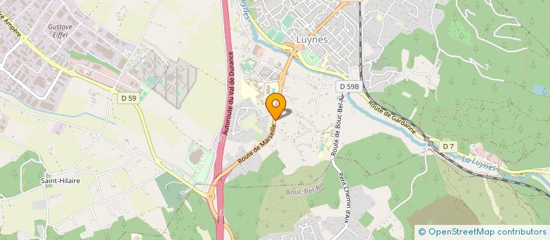 localisation de l'entreprise MARCONCINI ALIMENTATION à AIX-EN-PROVENCE