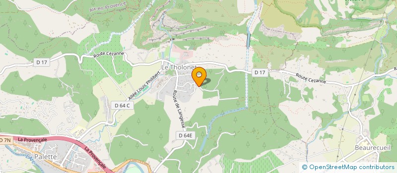 localisation de l'entreprise MARCOPHIL  LE THOLONET