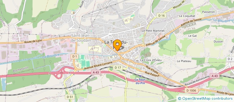 localisation de l'entreprise MARCOPOLO  LA TOUR-DU-PIN