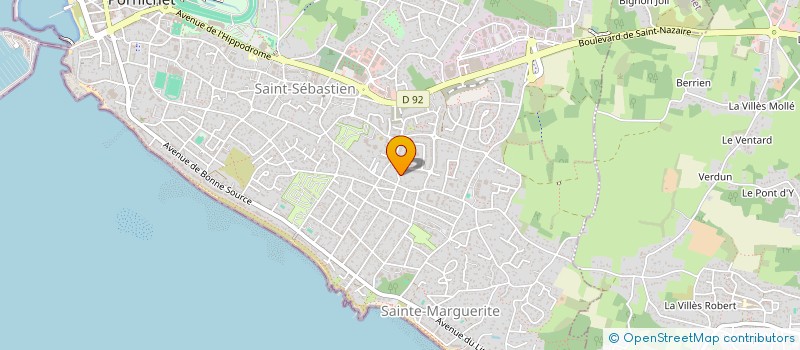 localisation de l'entreprise MARCOPOLO à PORNICHET