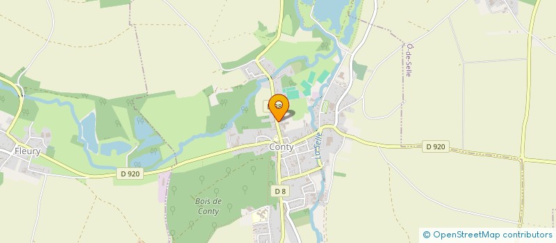 localisation de l'entreprise MARCORP  CONTY