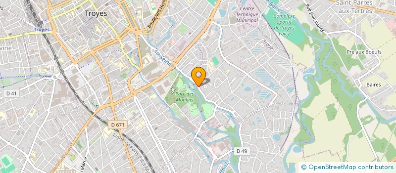 localisation de l'entreprise MARCORY GASOIL  TROYES