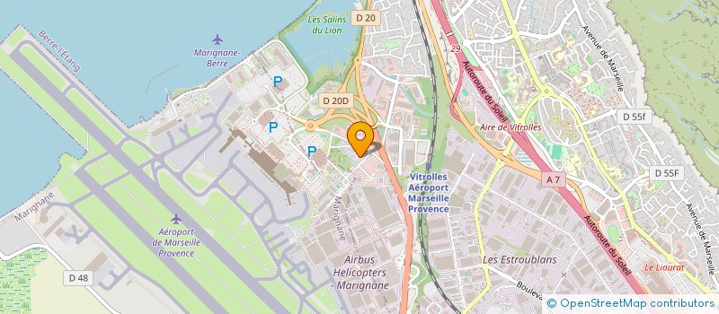 localisation de l'entreprise MARCOTEL à VITROLLES