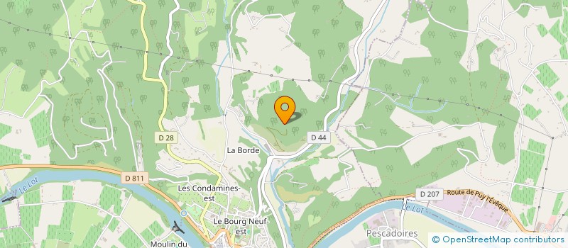 localisation de l'entreprise MARCOULY à PUY L'EVEQUE