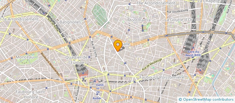 localisation de l'entreprise MARCOUX CHEVALIER SERRURERIE  PARIS