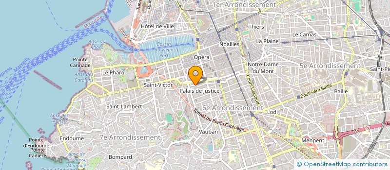 localisation de l'entreprise MARCOUYEUX & ASSOCIEES  MARSEILLE