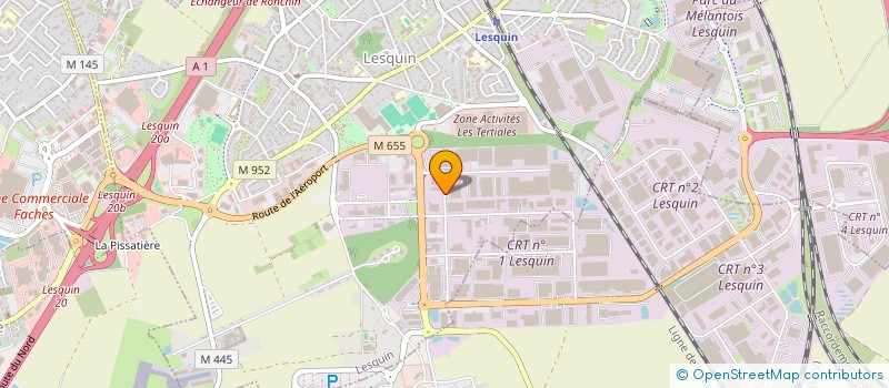 localisation de l'entreprise MARCOVA à LESQUIN