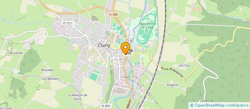 localisation de l'entreprise MARCOZ-TERRAZ CONSULTING  CLUNY