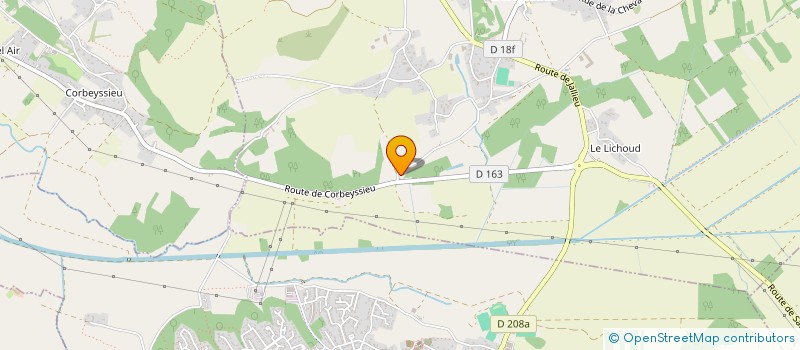 localisation de l'entreprise MARCQ CHARPENTE  SAINT-MARCEL-BEL-ACCUEIL