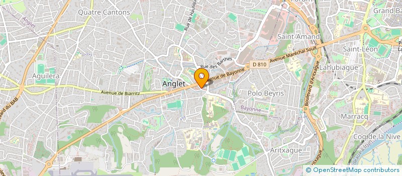 localisation de l'entreprise MARCQ PATRICK ELECTRICITE à BAYONNE