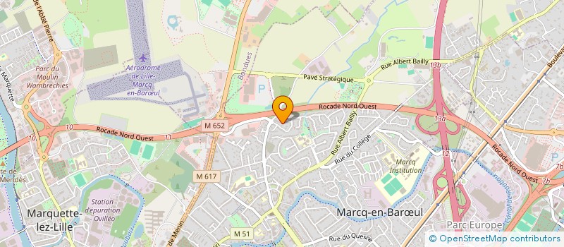 localisation de l'entreprise MARCQ TRAVAUX IMMO  MARCQ-EN-BARUL