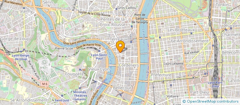 localisation de l'entreprise MARCS à LYON