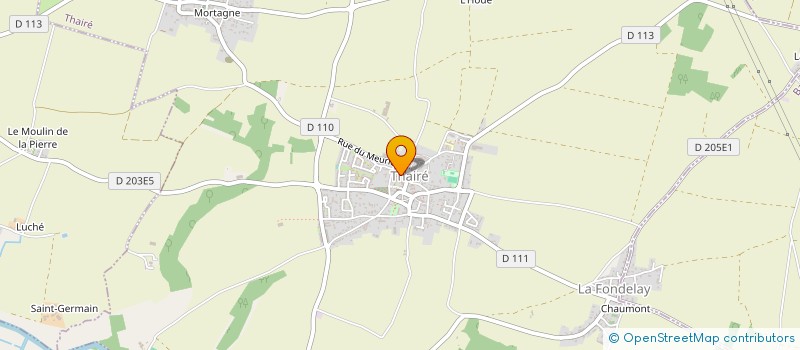 localisation de l'entreprise MARCSO  THAIRE