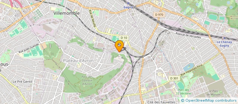 localisation de l'entreprise MARCU ASCENSEURS à NEUILLY-SUR-MARNE