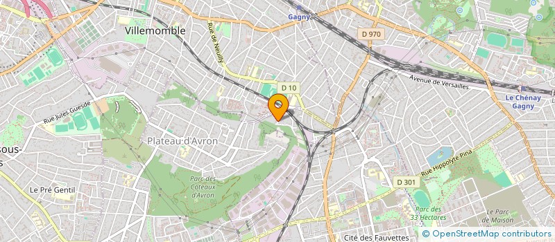 localisation de l'entreprise MARCU IMMOBILIERES à NEUILLY-SUR-MARNE