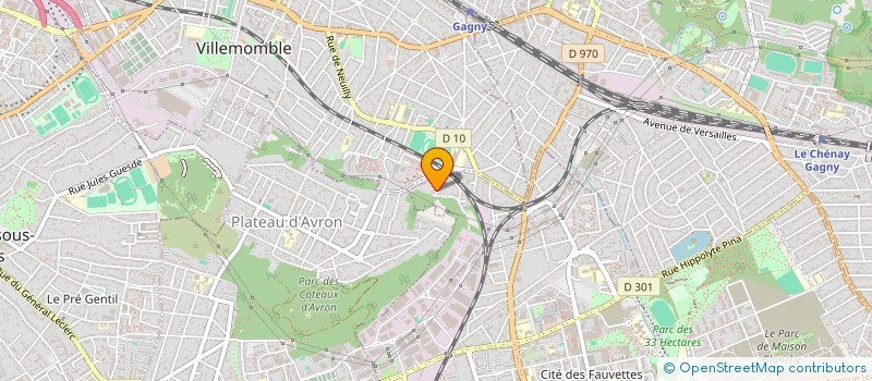 localisation de l'entreprise MARCU PORTAGE à NEUILLY-SUR-MARNE