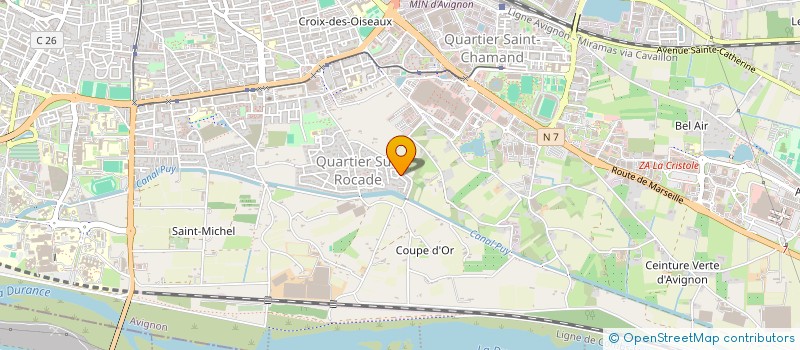 localisation de l'entreprise MARCUCCI S OINE  AVIGNON