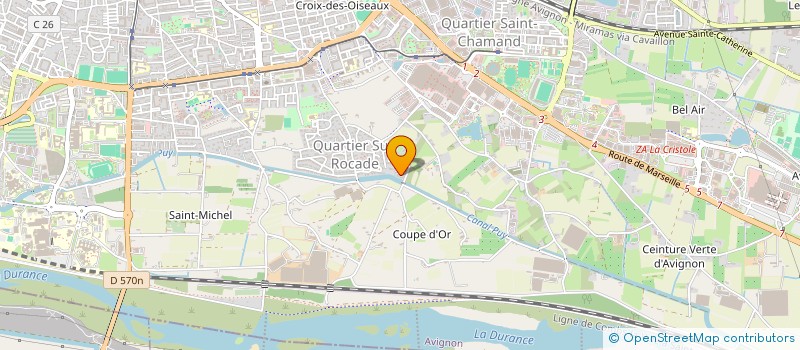 localisation de l'entreprise MARCUCCI'S TOO  AVIGNON