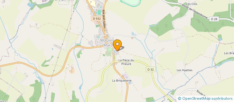 localisation de l'entreprise MARCUCCI STEPHANE SARL à MOULINS-LA-MARCHE